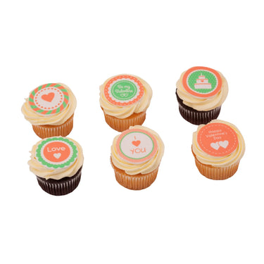Valentine cupcakes